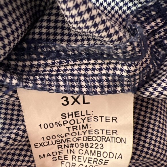 Magellan OutdoorsFish Gear Angler Fit Mag Wick Long Sleeve Vented Men's 3XL Blue - Picture 4 of 16